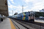 Tri-Rail Train # P679 heading toward the next stop of Lake Worth 